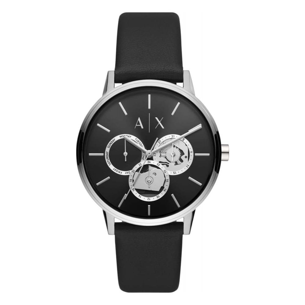 Armani Exchange orologio per uomo, movimento cronografo e cassa orologio per 42 mm